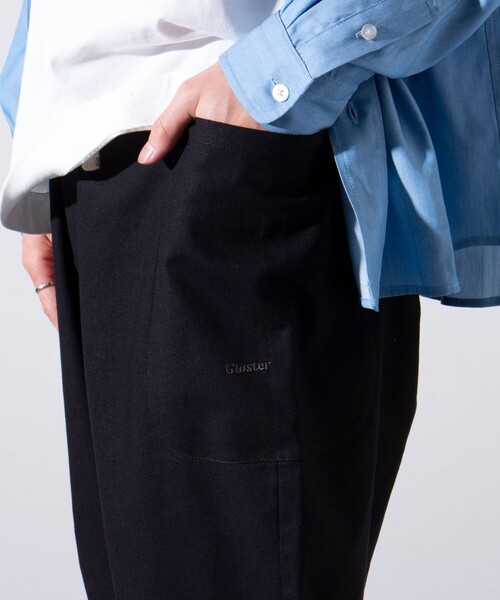 GLOSTER（グロスター）の「【GLOSTER/グロスター】BEACH PANTS イージーパンツ リネン混（その他パンツ・メンズ・ベージュ/ブルーグレー/ブラック・S/M/L）」の17枚目の写真