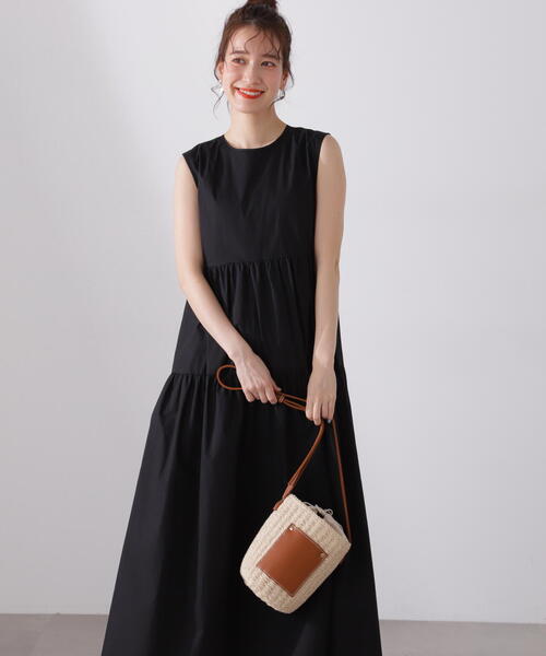 N.（N. Natural Beauty Basic）（エヌエヌナチュラルビューティーベーシック）の「【S Size Line】◆バックオープンティアードワンピース（ワンピース・レディース・ピンク/ブルー/ブラック・SMALL/MEDIUM）」の21枚目の写真