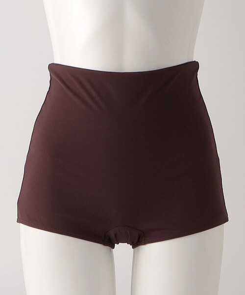 TAARA clothing(タアラクロージング)の「<TAARA>SHORTIE/スイムウェア(水着・レディース・ブラック/パープル・FREE(OS))」の3枚目の写真