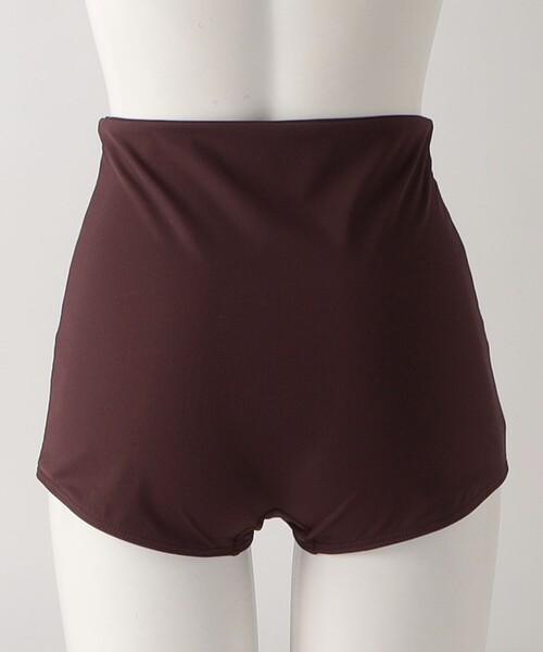 TAARA clothing(タアラクロージング)の「<TAARA>SHORTIE/スイムウェア(水着・レディース・ブラック/パープル・FREE(OS))」の4枚目の写真