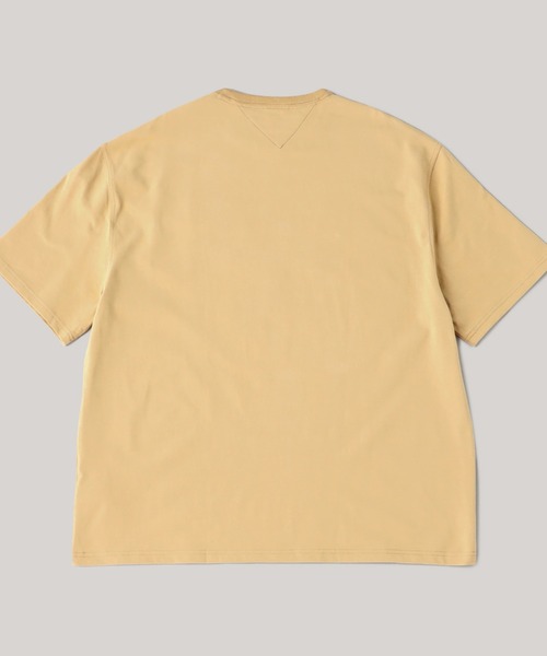 tommy jeans(トミー ジーンズ)の「【NET ViVi掲載】オーバーサイズラグジュアリーセリフTシャツ(Tシャツ/カットソー・メンズ・ホワイト/ベージュ/ネイビー・LARGE/MEDIUM/SMALL/X-LARGE/X-SMALL)」の9枚目の写真