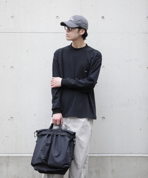 meltum（メルタム）の「【ZOZO限定】SORONA MOCKNECK TEE L/S（Tシャツ/カットソー・メンズ・ネイビー/ホワイト/ブラック・SMALL/MEDIUM/LARGE）」の16枚目の写真