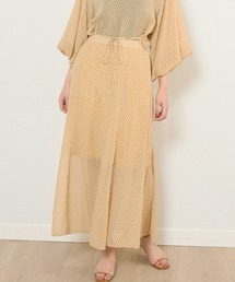 INED CLARO（イネドクラロ）の「ジオメトリックプリントスカート【セットアップ対応】（スカート）」