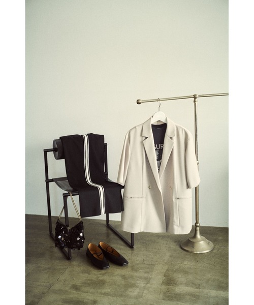 Mila Owen（ミラオーウェン）の「ウエストゴムサイドラインジャージ