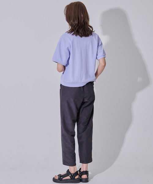 Arnold Palmer（アーノルドパーマー）の「カノコ クルーネック カーディガン（カーディガン/ボレロ・レディース・ネイビー/ライラック/グリーン・L/M/S）」の9枚目の写真