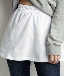 TONE SELECT GOODS（トーンセレクトグッズ）の「【resonance】シンプル レイヤード サイドスリット 付け裾（その他トップス）」