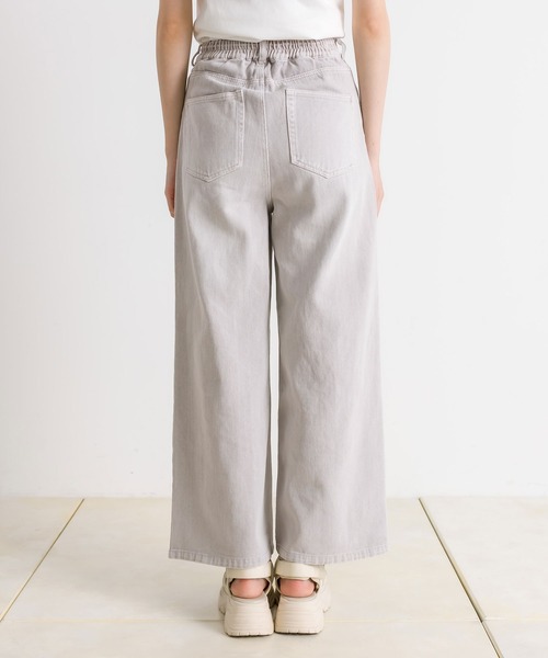 OLIVE des OLIVE(オリーブデオリーブ)の「ウエストホックワイドデニムパンツ 1041030090(デニムパンツ・レディース・ブルー/サックスブルー/ライトグレー・MEDIUM/SMALL)」の22枚目の写真