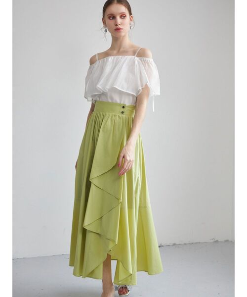 MERCURYDUO（マーキュリーデュオ）の「マルチウェイオフショルブラウス（シャツ/ブラウス・レディース・ラベンダー/ブルー/オフホワイト・FREE）」の9枚目の写真