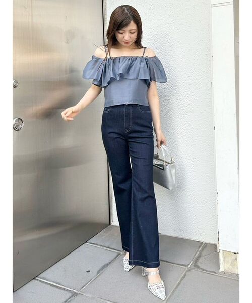 MERCURYDUO（マーキュリーデュオ）の「マルチウェイオフショルブラウス（シャツ/ブラウス・レディース・ラベンダー/ブルー/オフホワイト・FREE）」の18枚目の写真