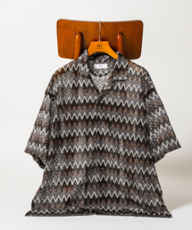 417 EDIFICE | ラッセルオープンカラーシャツ(シャツ/ブラウス)