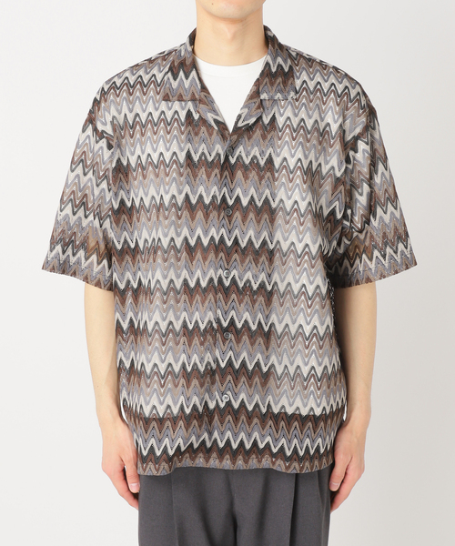 417 EDIFICE（フォーワンセブンエディフィス）の「ラッセルオープンカラーシャツ（シャツ/ブラウス・メンズ・マルチ/その他1/その他2/その他3/その他4・MEDIUM/LARGE）」の19枚目の写真