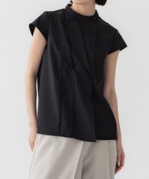 UNITED TOKYO（ユナイテッドトウキョウ）の「ファンクションリネンライクブラウス- セットアップ 可/ウォッシャブル/接触冷感/速乾性-（シャツ/ブラウス）」