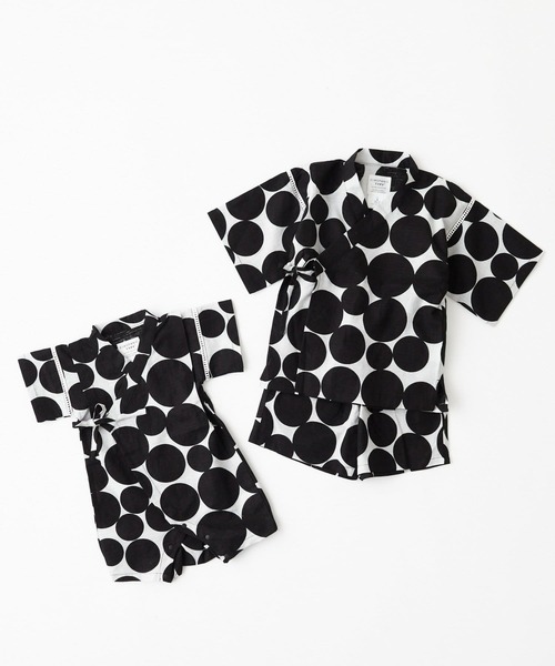 CIAOPANIC TYPY（チャオパニックティピー）の「【KIDS】【WEB限定】らくらく甚平（浴衣・キッズ・ブラック/ネイビー・X-LARGE/LARGE/MEDIUM/SMALL）」の20枚目の写真