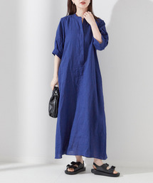 journal standard L'essage | 《追加3》フレンチリネンスキッパーワンピース(ワンピース)
