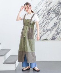 LEPSIM | 異素材ZIPジャンスカ　121994(ジャンパースカート)