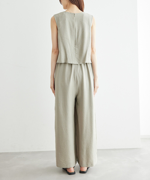 ROPE' PICNIC（ロペピクニック）の「【emur/エミュール】レイヤードオールインワン（つなぎ/オールインワン・レディース・カーキ/ベージュ系その他・38）」の16枚目の写真