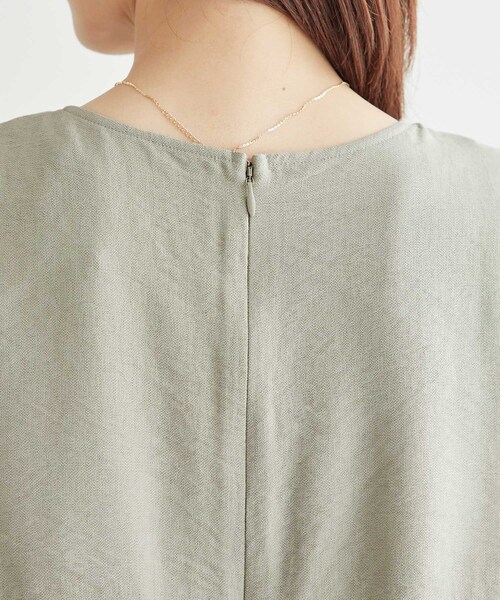 ROPE' PICNIC（ロペピクニック）の「【emur/エミュール】レイヤードオールインワン（つなぎ/オールインワン・レディース・カーキ/ベージュ系その他・38）」の18枚目の写真