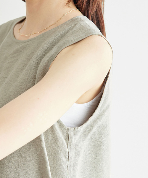 ROPE' PICNIC（ロペピクニック）の「【emur/エミュール】レイヤードオールインワン（つなぎ/オールインワン・レディース・カーキ/ベージュ系その他・38）」の20枚目の写真