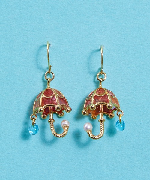 gargle ガーグル：ミニチュアシリーズ たのしい雨の日2 ピアス