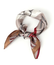 GLOBAL WORK | シルクプリントチビスカーフ/130520(バンダナ/スカーフ)