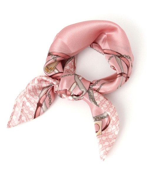 GLOBAL WORK（グローバルワーク）の「シルクプリントチビスカーフ/130520（バンダナ/スカーフ・レディース・ネイビー/ベージュ/ブルー/グリーン/イエロー/サックスブルー/ピンク/ホワイト/ブラック/ブルー系その他4/ベージュ系その他3/ブラック系その他/アイボリー/ブルー系その他/スカイブルー/レッド/ネイビー系8/ピンク系その他5/ブルー系その他6/ライトベージュ・ONE SIZE）」の19枚目の写真