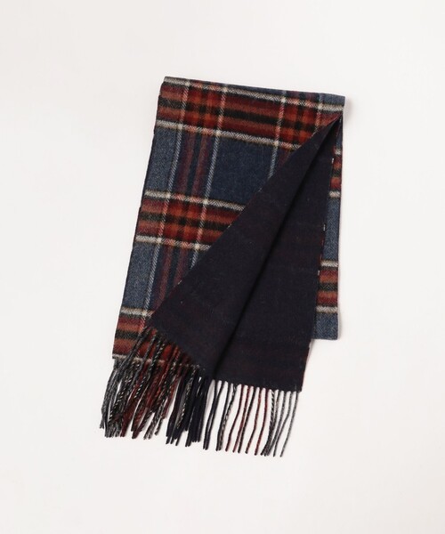 BEAMS(ビームス)の「グラデーション チェック マフラー(マフラー・メンズ・ブラック/ブルー/グレー/ネイビー・ONE SIZE)」の17枚目の写真