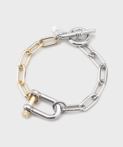 tk.TAKEO KIKUCHI（ティーケータケオキクチ）の「シャックル＆ビットブレスレッド（ブレスレット・メンズ・シルバー/シルバー系2/シルバー系/シルバー系1/シルバー系3/シルバー系4・00）」の3枚目の写真