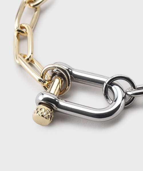 tk.TAKEO KIKUCHI（ティーケータケオキクチ）の「シャックル＆ビットブレスレッド（ブレスレット・メンズ・シルバー/シルバー系2/シルバー系/シルバー系1/シルバー系3/シルバー系4・00）」の9枚目の写真