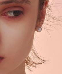 les bonbon（ルボンボン）の「【les bonbon】large stud pearl pierce / ラージ スタッド パール ピアス（ピアス（両耳用））」