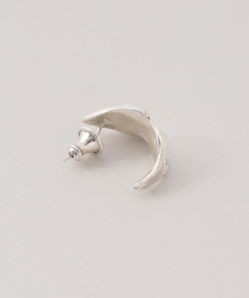 JOURNAL STANDARD(ジャーナルスタンダード)の「【MAISON DPULSE×TOLIGHT】FLOWER*LEAF ピアス(ピアス(両耳用)・レディース・シルバー・FREE)」の7枚目の写真