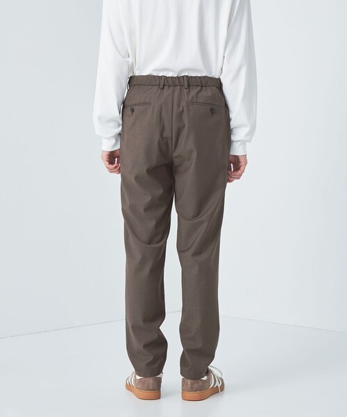 green label relaxing(グリーンレーベルリラクシング)の「ウォッシャブル TWサージ 2プリーツ ユーティリティパンツ イージーパンツ -ストレッチ・防シワ-(その他パンツ・メンズ・ネイビー/その他1/ダークグレー/ブラウン・S/M/L/XL)」の13枚目の写真