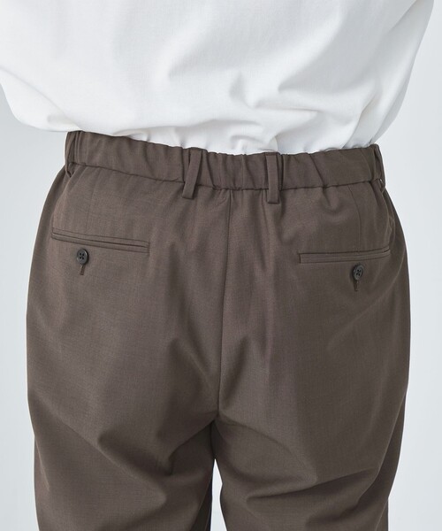 green label relaxing(グリーンレーベルリラクシング)の「ウォッシャブル TWサージ 2プリーツ ユーティリティパンツ イージーパンツ -ストレッチ・防シワ-(その他パンツ・メンズ・ネイビー/その他1/ダークグレー/ブラウン・S/M/L/XL)」の15枚目の写真