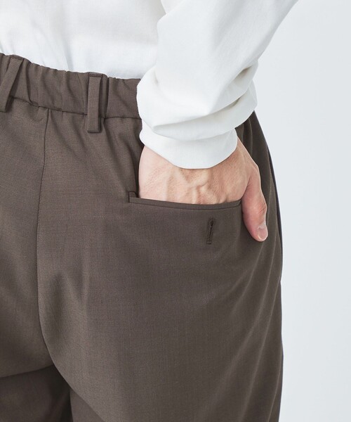 green label relaxing(グリーンレーベルリラクシング)の「ウォッシャブル TWサージ 2プリーツ ユーティリティパンツ イージーパンツ -ストレッチ・防シワ-(その他パンツ・メンズ・ネイビー/その他1/ダークグレー/ブラウン・S/M/L/XL)」の17枚目の写真