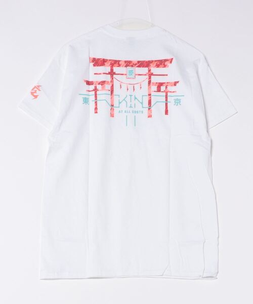 sunny branch(サニーブランチ)の「★KINJAZ★Graphic T(Tシャツ/カットソー・メンズ・ホワイト/オリーブ・LARGE/MEDIUM)」の3枚目の写真