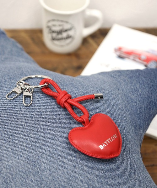 BAYFLOW（ベイフロー）の「プックリハートチャーム（チャーム・レディース・ブラック/ライトグレー/レッド・FREE）」の3枚目の写真