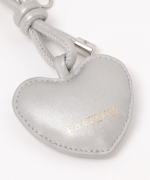 BAYFLOW（ベイフロー）の「プックリハートチャーム（チャーム・レディース・ブラック/ライトグレー/レッド・FREE）」の7枚目の写真