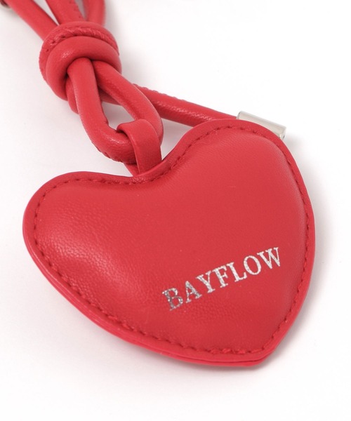 BAYFLOW（ベイフロー）の「プックリハートチャーム（チャーム・レディース・ブラック/ライトグレー/レッド・FREE）」の8枚目の写真