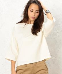 green label relaxing | CF BIG ポケット 7SL プルオーバー カットソー ◆(Tシャツ/カットソー)