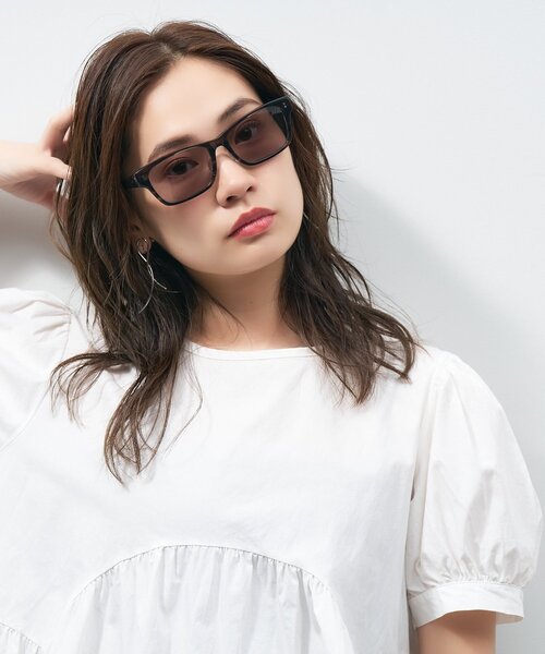 SUNCUTGlasses/UV100%CUT ウェリントン型 サングラス 大きめフレーム