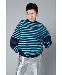 Military boyfriend tops ミリタリーボーイフレンドトップス