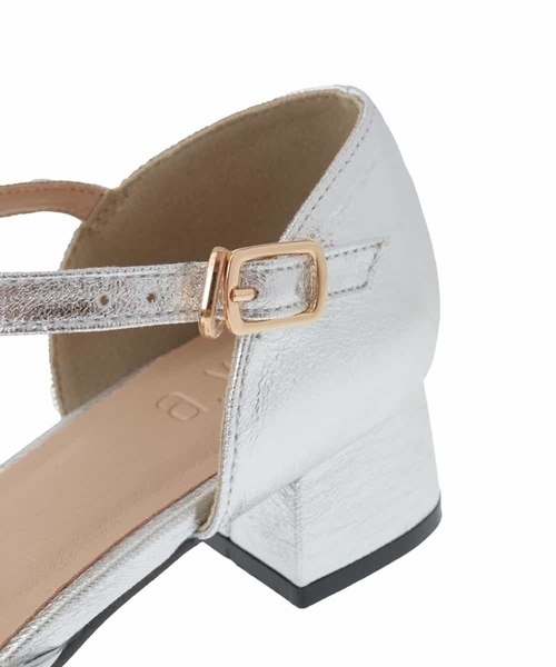 a.v.v（アーヴェヴェ）の「セパレートパンプス（パンプス・レディース・シルバー/ブラック/ベージュ・23.5/24.5/22.5）」の8枚目の写真