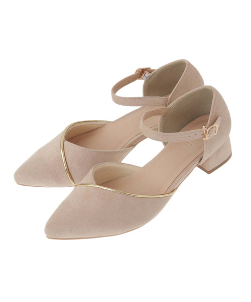 a.v.v（アーヴェヴェ）の「セパレートパンプス（パンプス・レディース・シルバー/ブラック/ベージュ・23.5/24.5/22.5）」の5枚目の写真