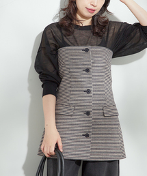 journal standard L'essage | チェック/ヘリンボンビスチェ2(シャツ/ブラウス)