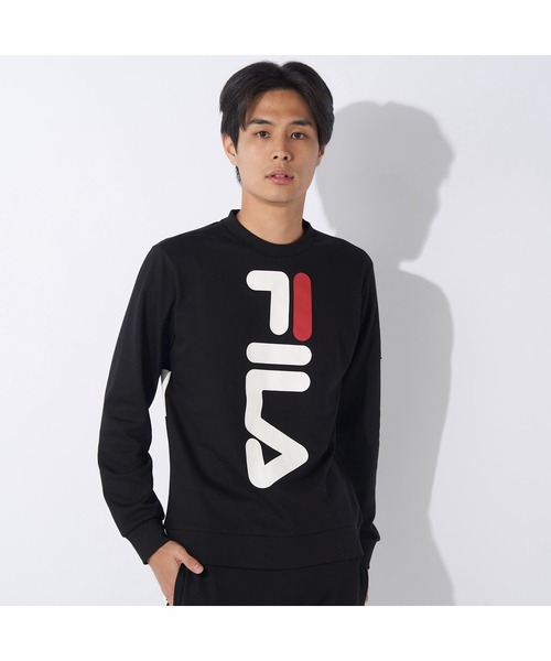 FILA GOLF/フィラゴルフ ゴルフウェア ブランド BIGロゴ スウェット トレーナー