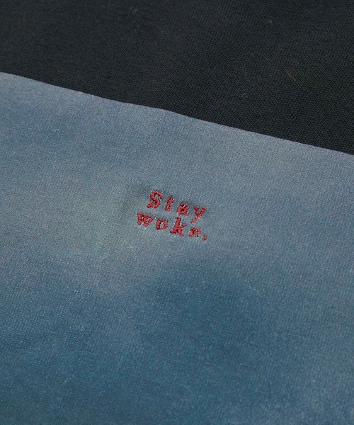 JUNRED（ジュンレッド）の「グラデーションアートTシャツ（Tシャツ/カットソー・メンズ・ホワイト/ブラック・S/M/L）」の19枚目の写真