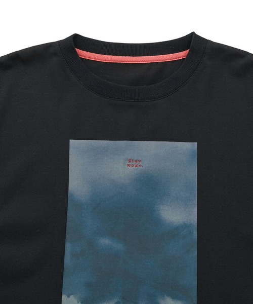 JUNRED（ジュンレッド）の「グラデーションアートTシャツ（Tシャツ/カットソー・メンズ・ホワイト/ブラック・S/M/L）」の12枚目の写真