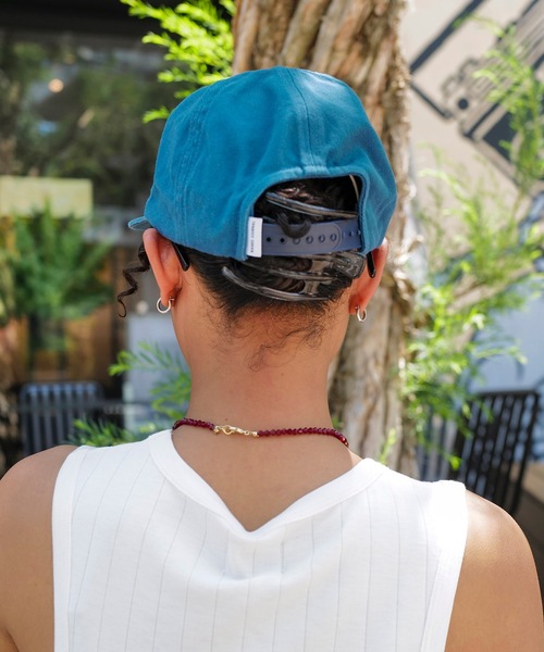 BANKS（バンクス）の「CAP/BANKS(バンクス)フロントブランドロゴ刺繍キャップ（キャップ・メンズ・オフホワイト/ブルー・FREE）」の10枚目の写真