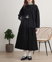 USED加工タイプライター 折り返しワイドパンツ