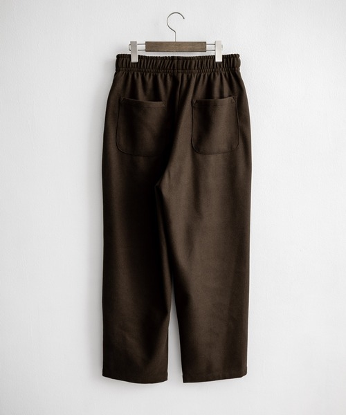 Rocky Monroe（ロッキーモンロー）の「【セットアップ】フェイクウール CPOジャケット＆ワイドパンツ（セットアップ・メンズ・ブラック/グレイッシュベージュ/ブラウン/チャコール/ネイビー・M/L/XL）」の16枚目の写真