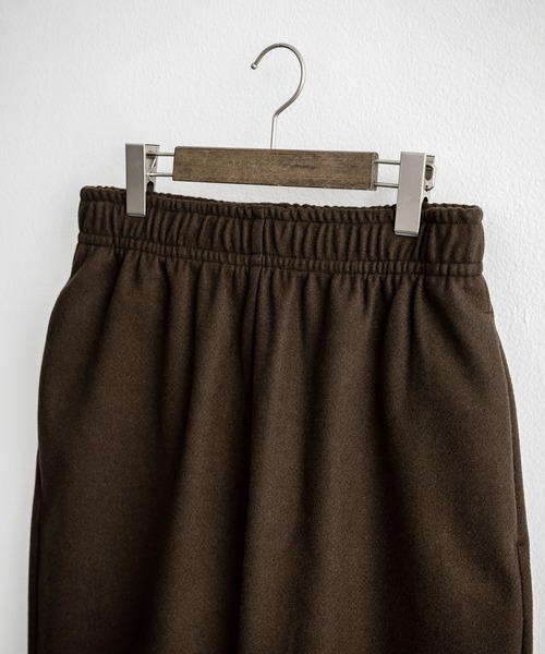 Rocky Monroe（ロッキーモンロー）の「【セットアップ】フェイクウール CPOジャケット＆ワイドパンツ（セットアップ・メンズ・ブラック/グレイッシュベージュ/ブラウン/チャコール/ネイビー・M/L/XL）」の17枚目の写真